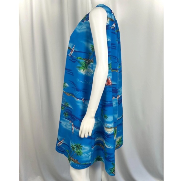 Vintage 70’s ‘Made in Hawaii’ 2 Piece Set • Hawaiian Print - Shirt and Dress - S - Picture 7 of 10